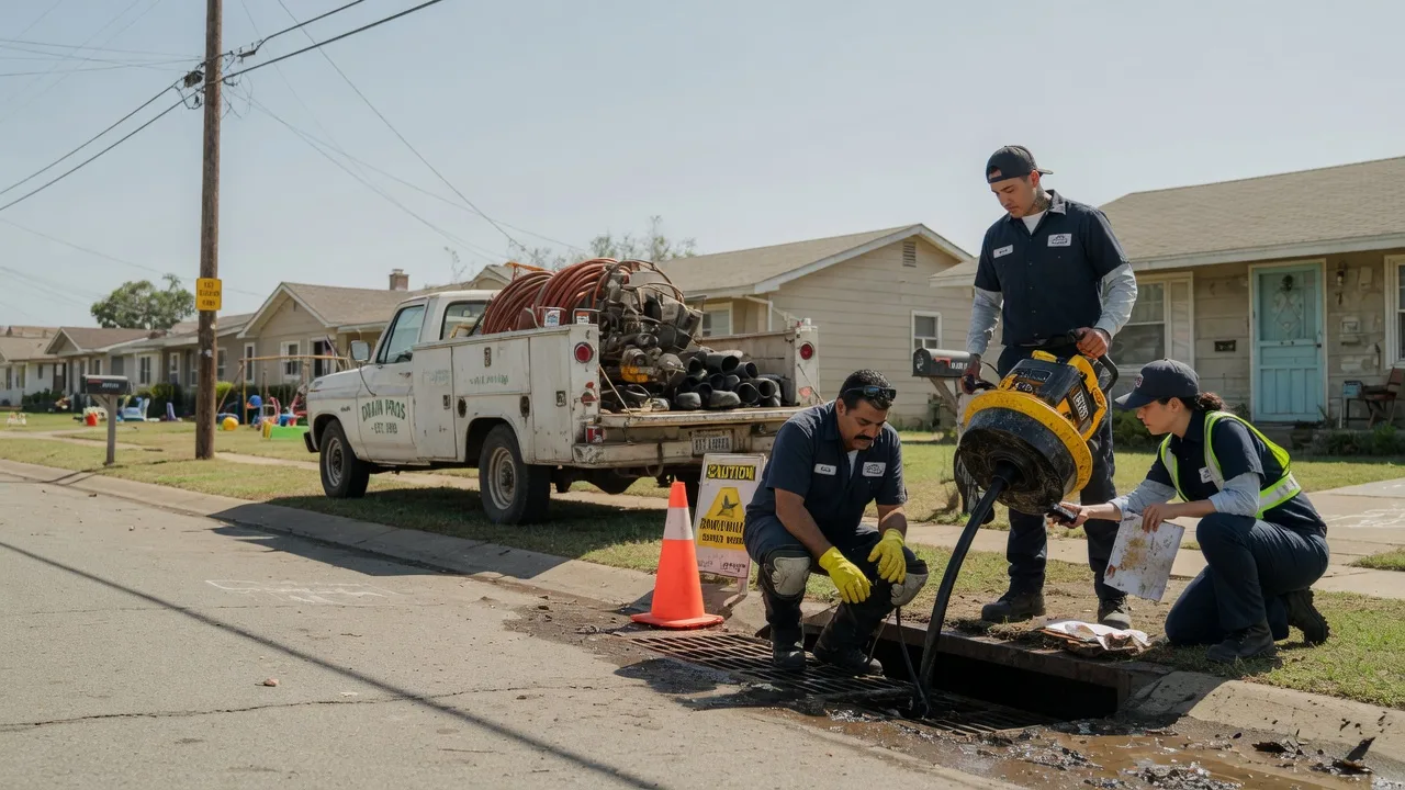 Drain Cleaning in Pitts, GA near me